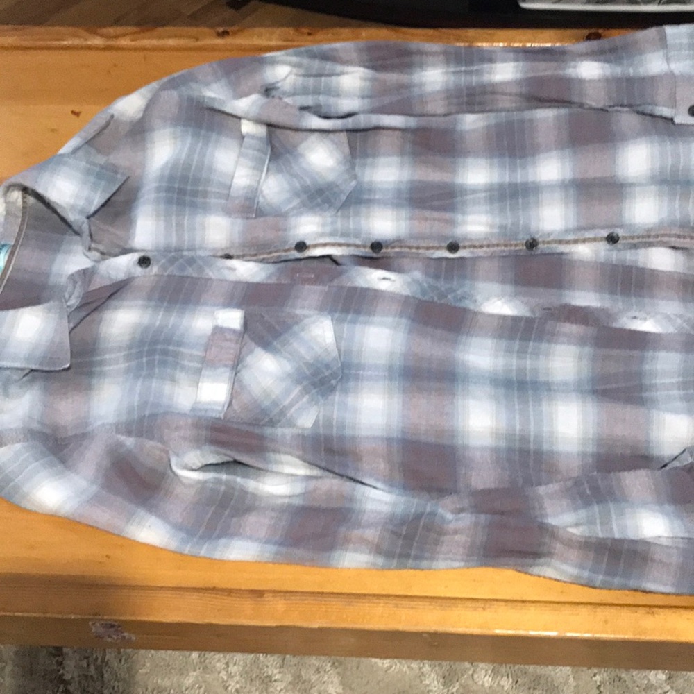 Plaid top